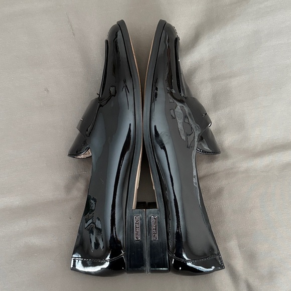 Louise et Cie Black Patent Loafers - Picture 10 of 13